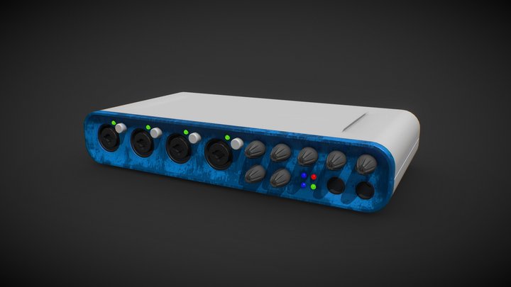 Audio Hardware 3D Model