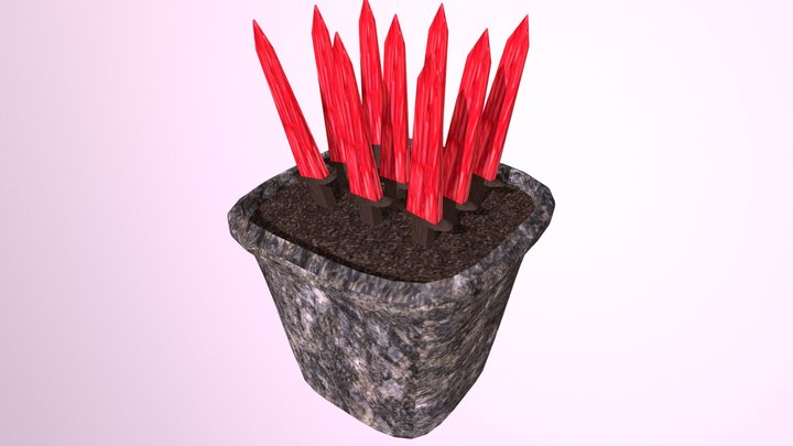 Project 4 - Potted Swords 3D Model