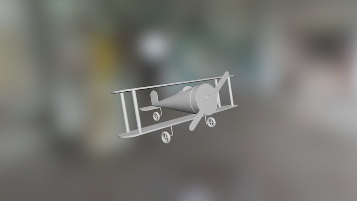 Classic airPlane 3D Model