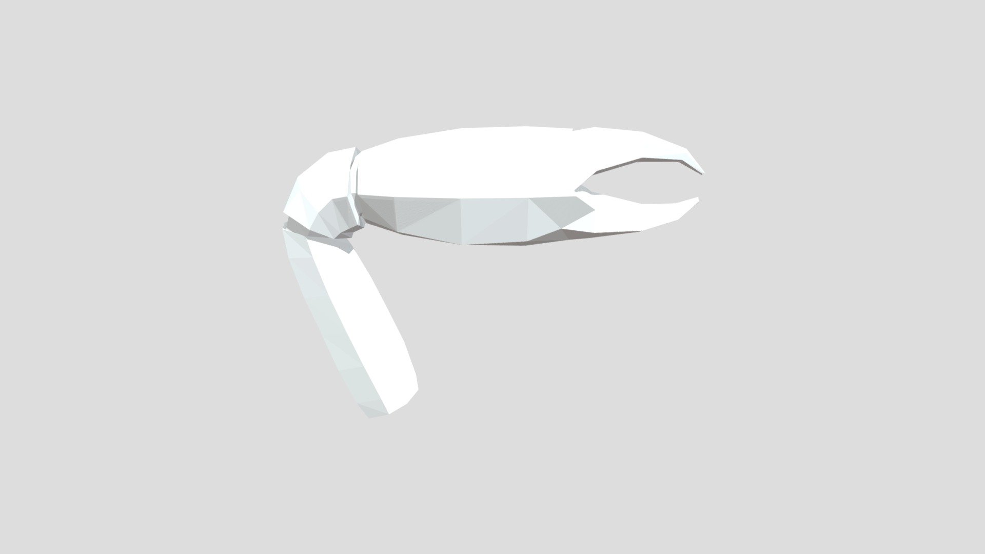 Crab hand from Poly by Google