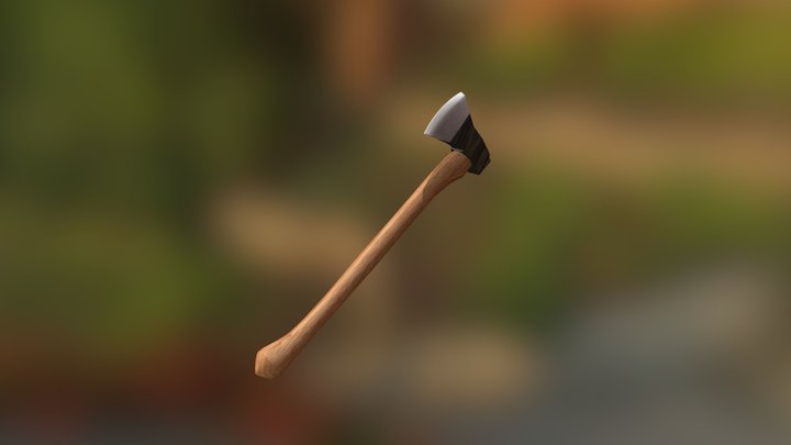 Woodaxe 3D Model