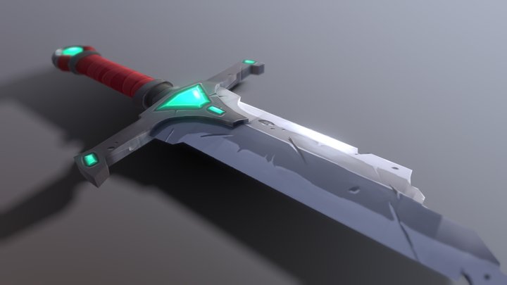 Broken Sword 3D Model