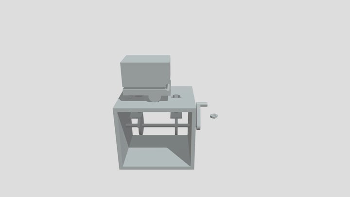 Automata Assembly Designed In Fusion 360 3D Model