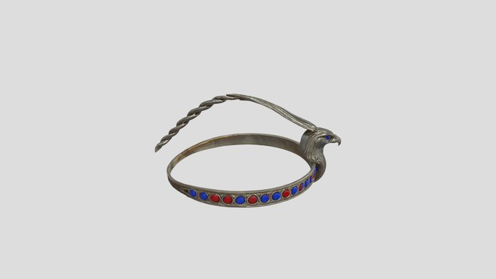 Ornate Bracelet 3d Model 3D Model