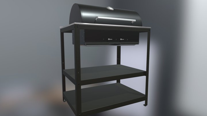 I KEA_GRILLSKÄR Barbacoa De Carbón – Modello 3D gratuito STL