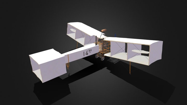 14bis – Modello 3D gratuito STL