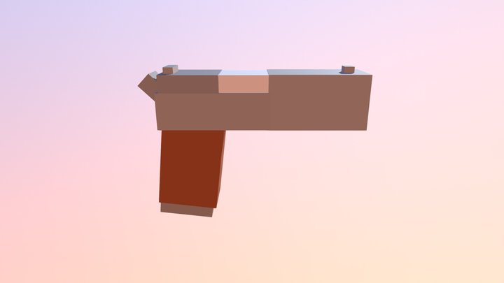 Unturned Colt 3D Model