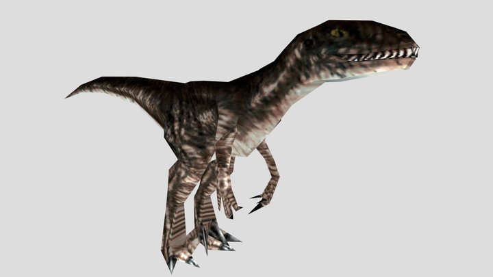Utahraptor - Dino Crisis 2 3D Model