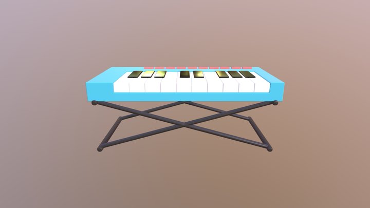 SidneyGale_BGasset_piano 3D Model