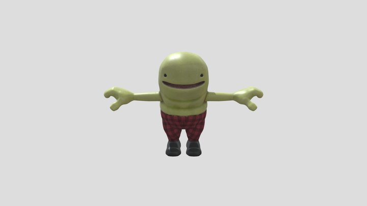 3d Monster 3D Model