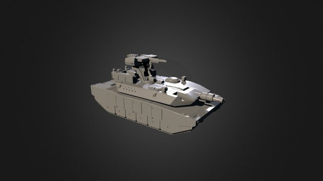X4 Centurion Urban Combat Vehicle 3D Model