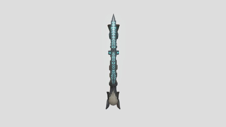 Breiðöx Epic Sword 3D Model