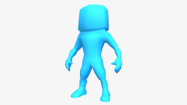 Puppet Boy Base Mesh 3D Model