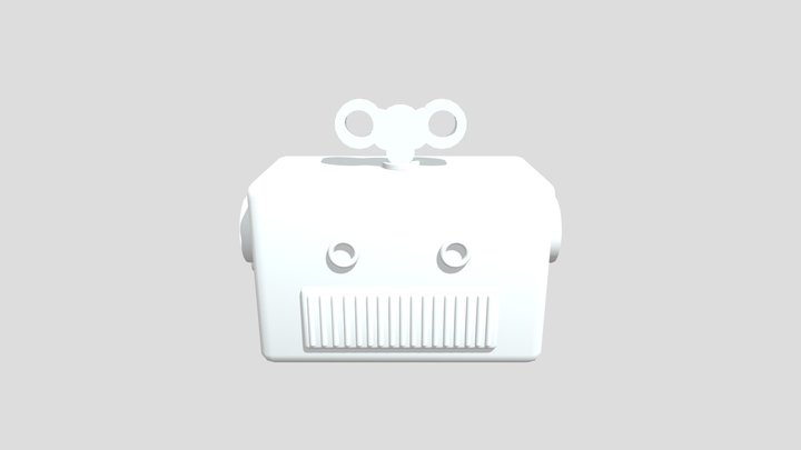 Robot Speaker 3D Model