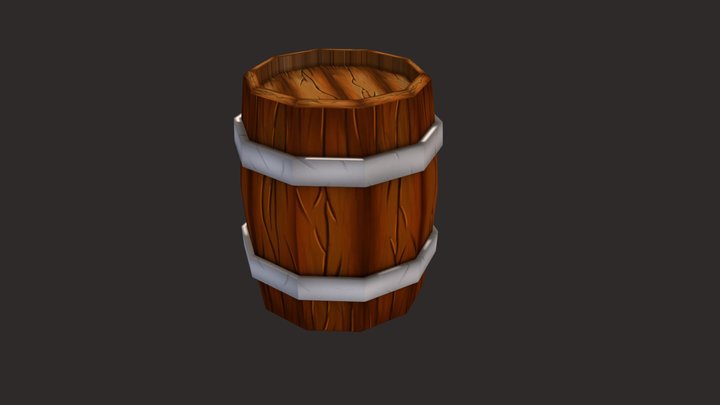 Barrel2 3D Model