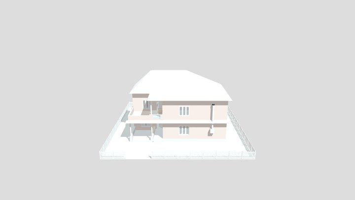 Modern house 3D 3D Model