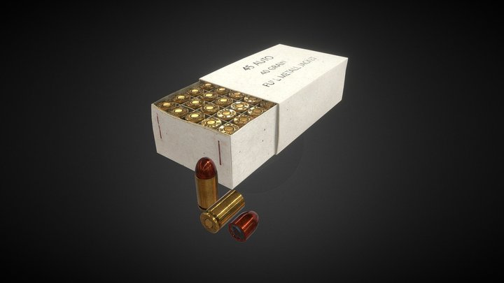 45 ACP 3D Model