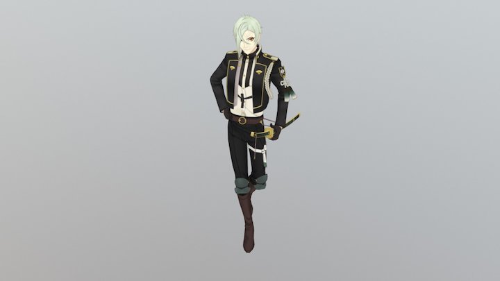 Hizamaru 3D Model