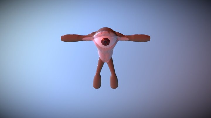 Colour-Man 3D Model