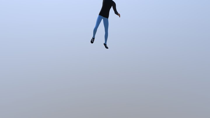 Modeldance1 3D Model