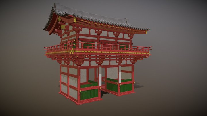 Yasaka Jinja 3D Model