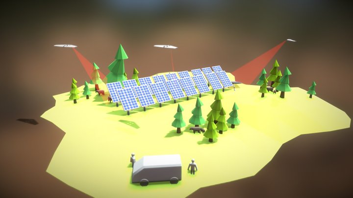 Solar Farm Assessment 3D Model