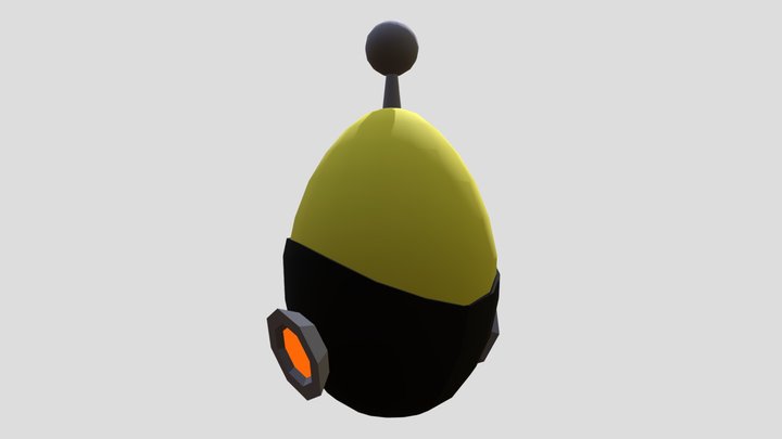 Augmented Dragon egg 3D Model