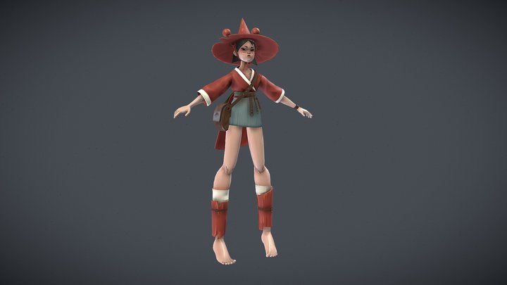 Stylised Character 3D Model