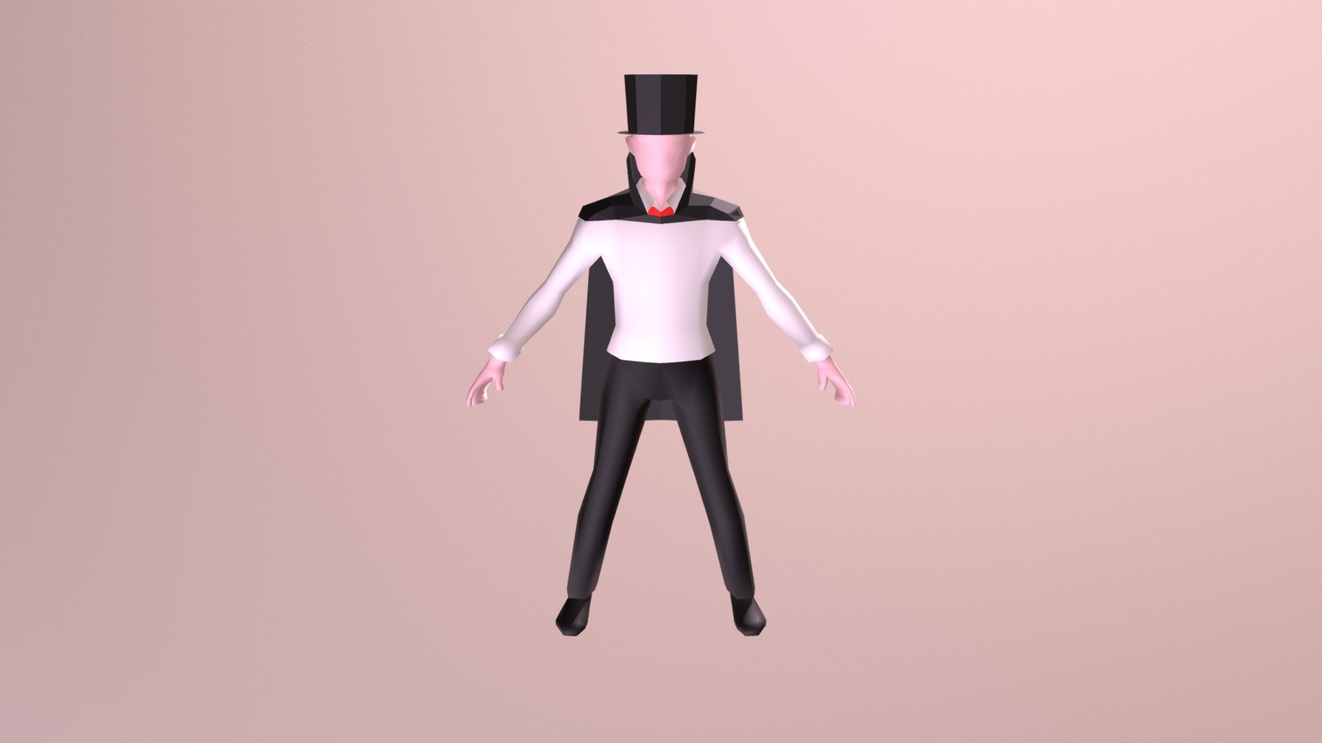 low poly magician 2