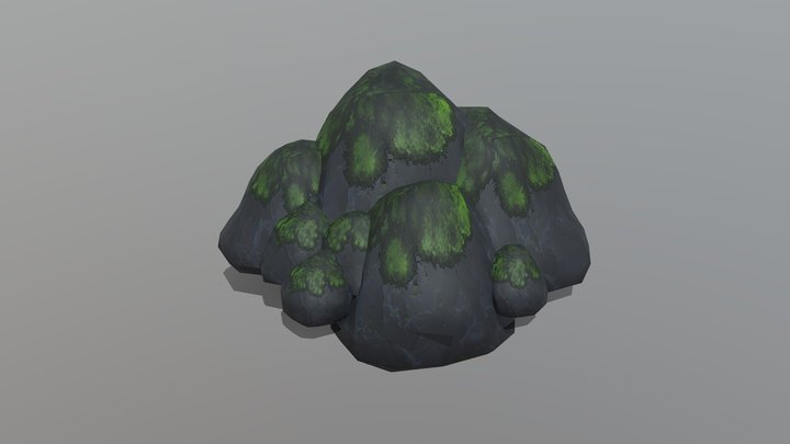 Rock Formation 1 3D Model