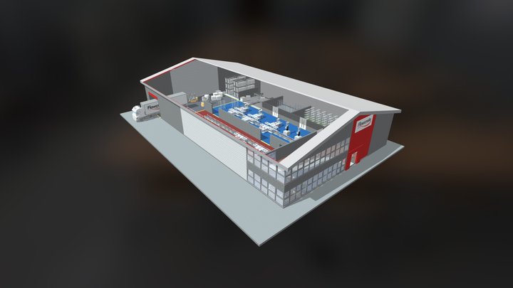 [UK] Interactive 3D Model - Meat Processing 3D Model