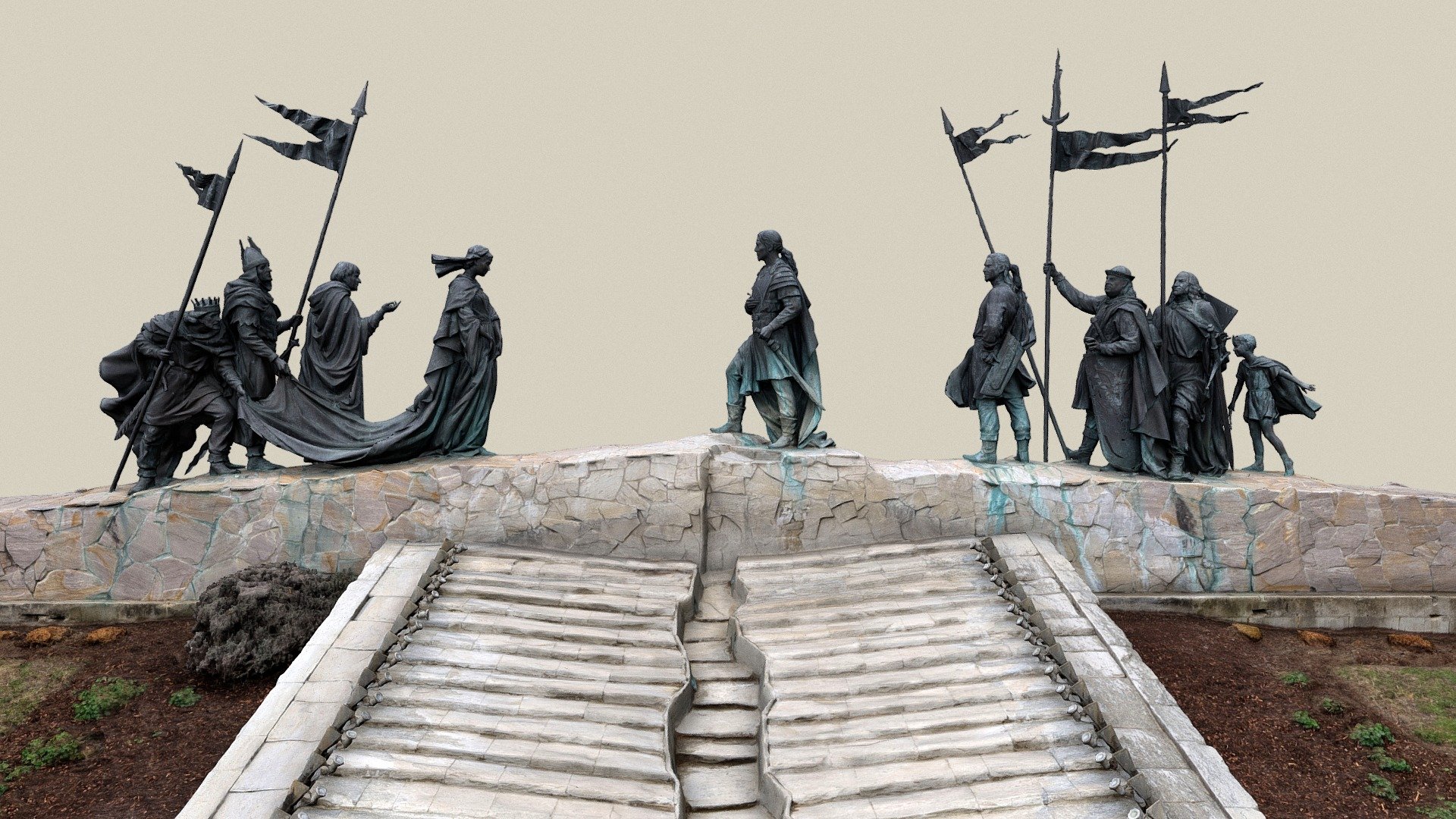 Nibelungenbrunnen — Sketchfab embed 3D viewer