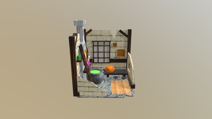 Witch House 3D Model