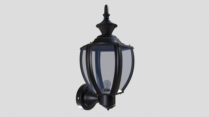 Wall Lamp Light 3D Model