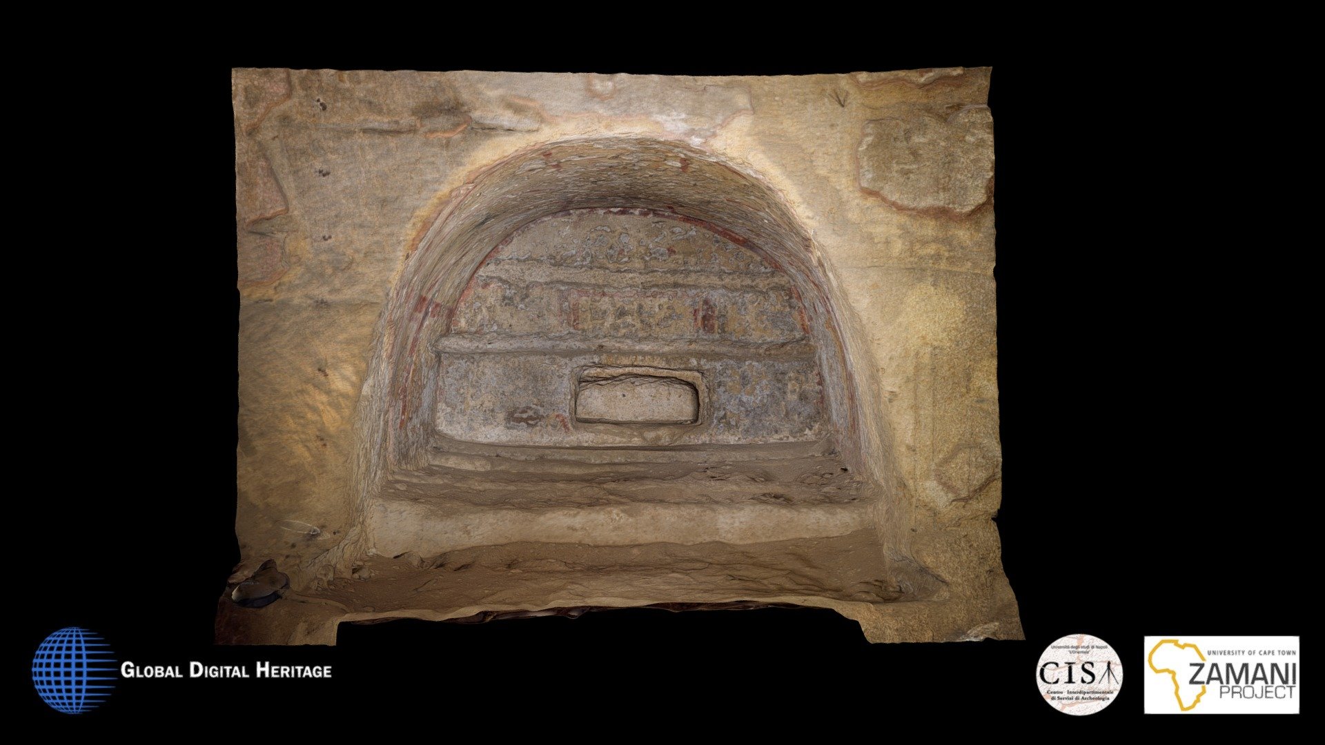 San Gennaro Catacomb Fresco, Naples (17A)