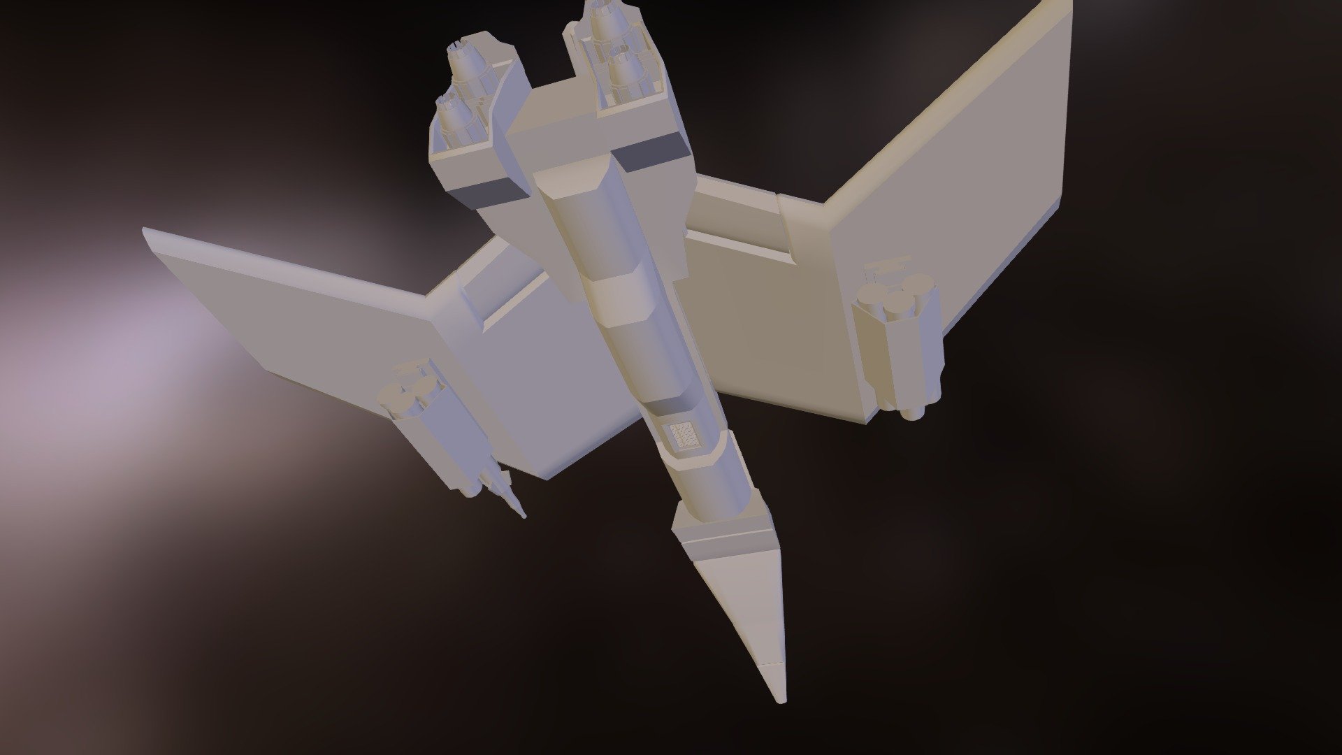 Hawk Lowpoly V 03