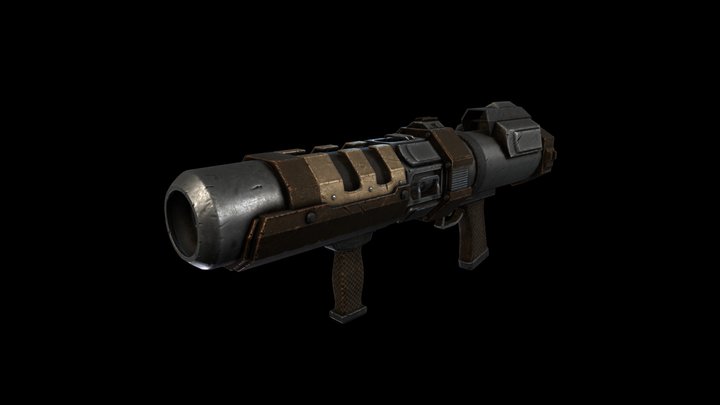 Grenade Launcher (Quake 1) 3D Model