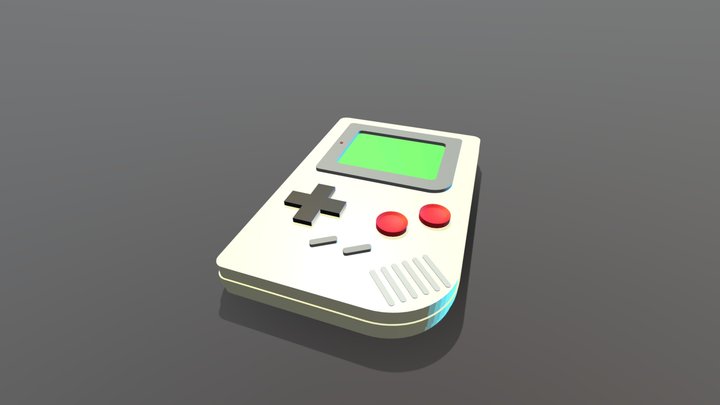 (Free!) Nintendo Gameboy 3D Model