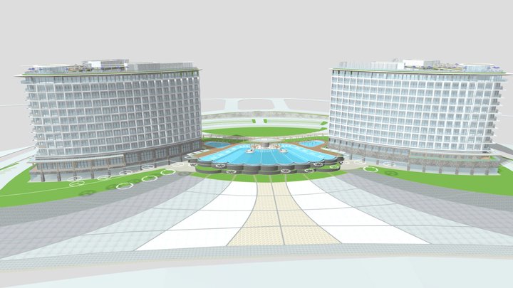 Condotel 3D Model