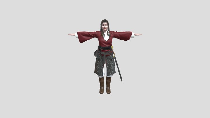 Mulan_Soft_Armor 3D Model