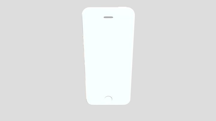 iPhone SE model 3D 3D Model