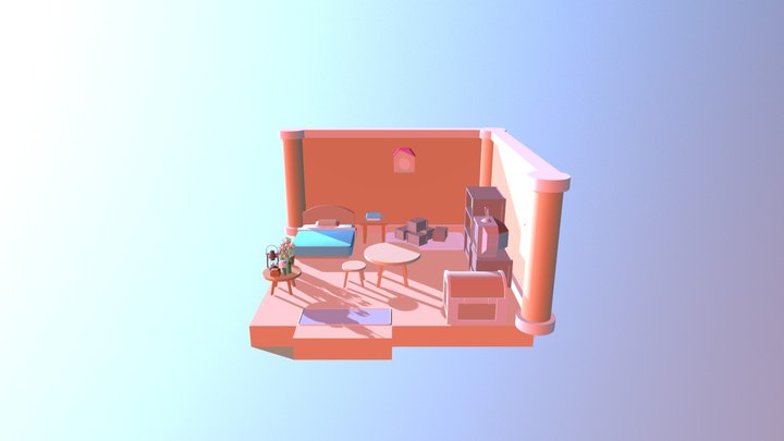 Harvest Moon Back to nature intro House 3D Model