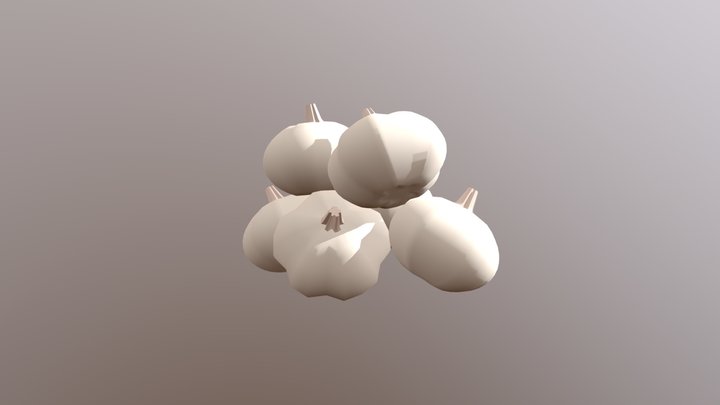 Garlic 3D Model