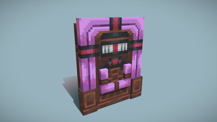 Cubic Jukebox 3D Model
