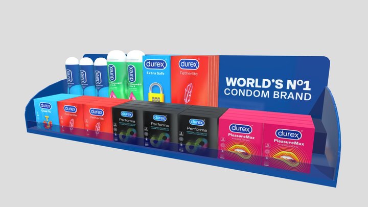 Durex Tray 64x20x18 -  Stair 3D Model