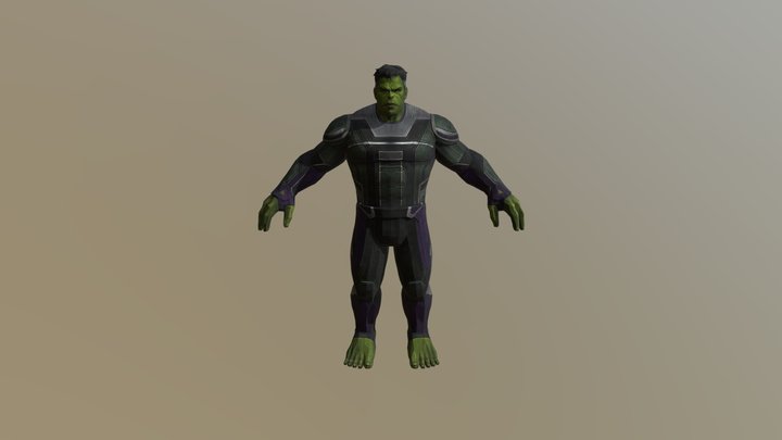 Professor Hulk (Avengers: Endgame) 3D Model