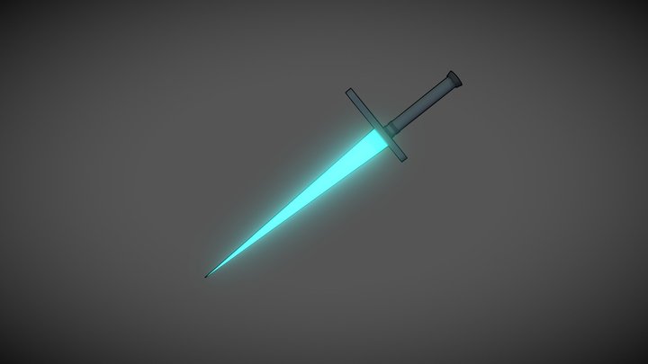 Hyper Light Breaker Sword 3D Model