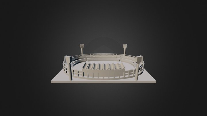 Former Singapore National Stadium 3D Model