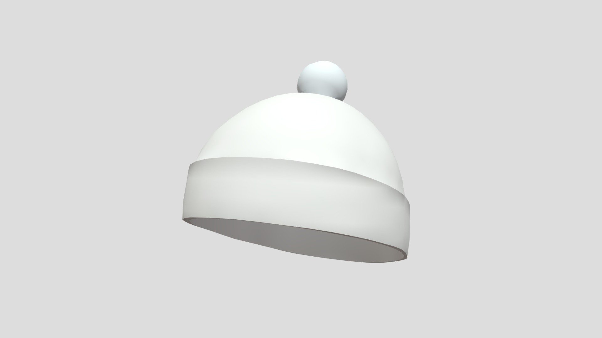 Knit Cap, POM POM 202303-2 — Sketchfab embed 3D viewer
