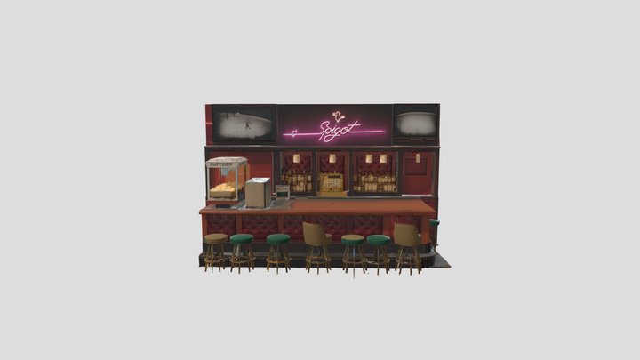Bar 3D Model